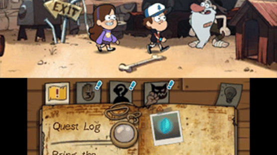 Gravity Falls: Legend of the Gnome Gemulets Screenshot