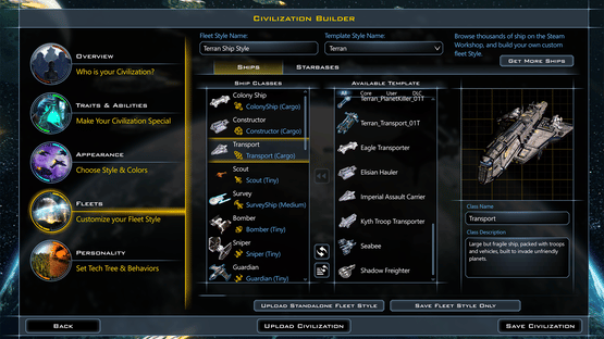 Galactic Civilizations III: Crusade Screenshot