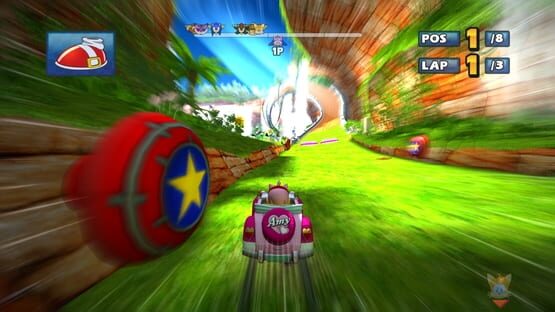 Képernyőkép erről: Sonic & Sega All-Stars Racing