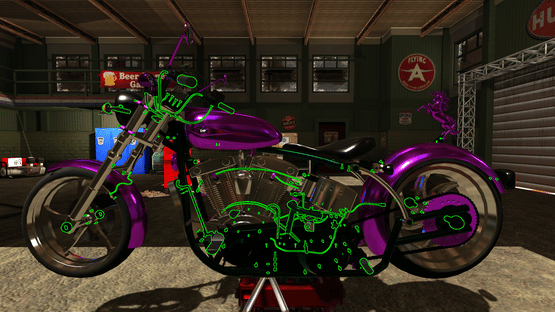 Motorbike Garage Mechanic Simulator Screenshot