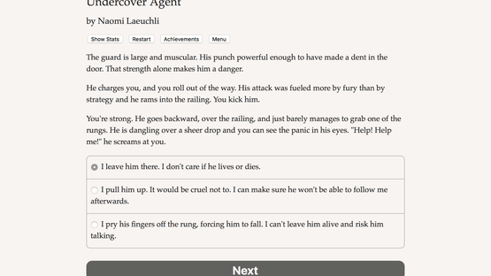 Undercover Agent Screenshot