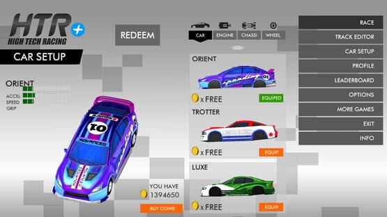 Képernyőkép erről: HTR+ Slot Car Simulation