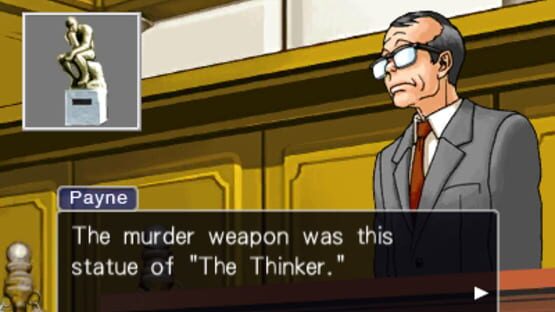 Képernyőkép erről: Phoenix Wright: Ace Attorney Trilogy