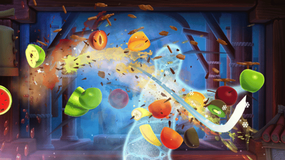 Fruit Ninja Kinect 2 Screenshot