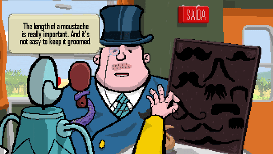 Detective Case and Clown Bot in: The Express Killer Screenshot