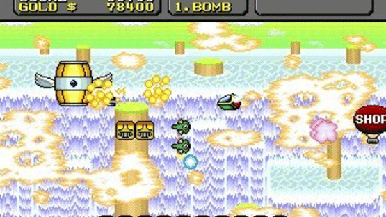 Super Fantasy Zone Screenshot