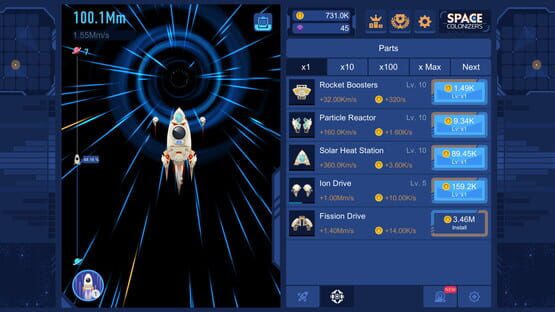Space Colonizers Idle Clicker screenshot 6
