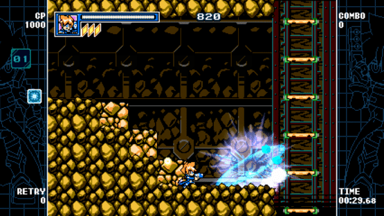 Mighty Gunvolt Burst Screenshot