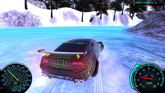 Képernyőkép erről: Frozen Drift Race