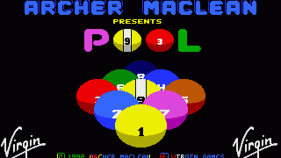 Archer MacLean's Pool Screenshot