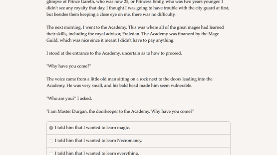 Life of a Wizard Screenshot