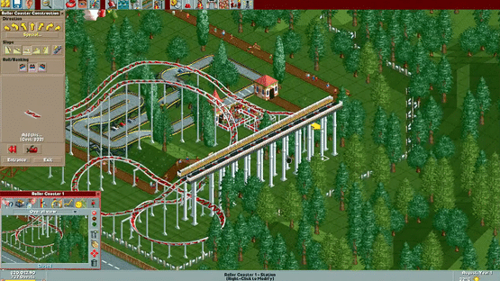 RollerCoaster Tycoon Screenshot