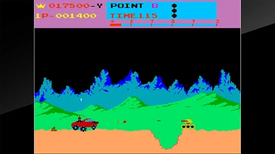 Arcade Archives: Moon Patrol gameplay screenshot 5