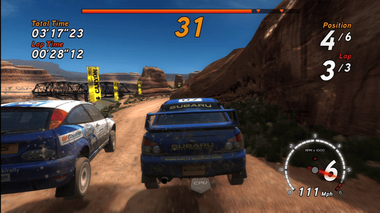 Sega Rally Online Arcade Screenshot