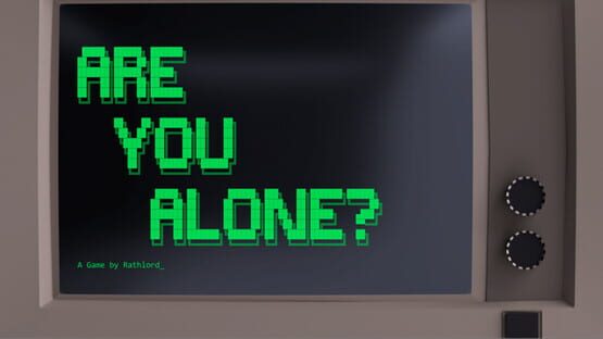 Are You Alone? cover