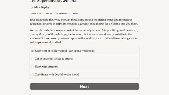 The Superlatives: Aetherfall cover