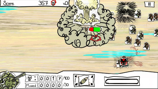 Paper Wars: Cannon Fodder Devastated Screenshot