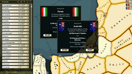 Hearts of Iron II Screenshot