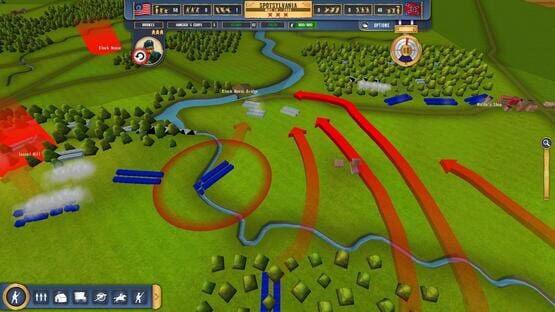 Képernyőkép erről: Battleplan: American Civil War
