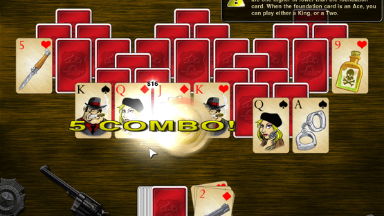 Crime Solitaire 2: The Smoking Gun Screenshot