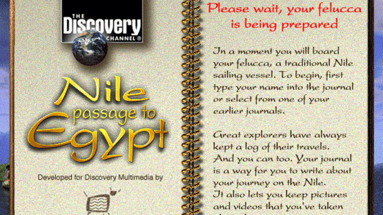 Nile: Passage to Egypt Screenshot