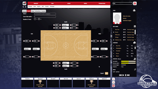 Basketball Pro Management 2015 Screenshot