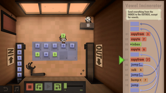 Human Resource Machine Screenshot