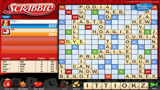 Scrabble Screenshot