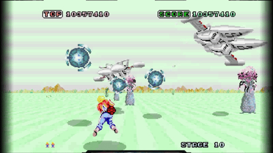 3D Space Harrier Screenshot