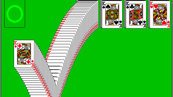 Microsoft Solitaire Screenshot