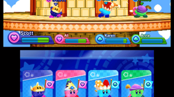 Kirby Fighters Deluxe Screenshot