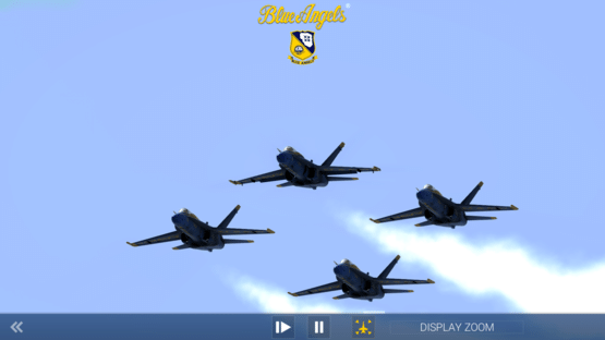 Blue Angels Aerobatic Flight Simulator Screenshot