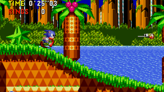 Sonic CD Screenshot