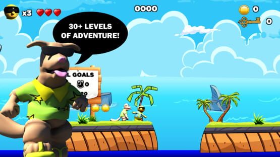 Surfin' Sam: Attack of the Aqualites screenshot 1