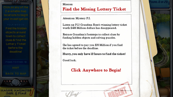 Mystery P.I.: The Lottery Ticket Screenshot