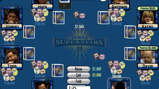 Poker Superstars II screenshot 1