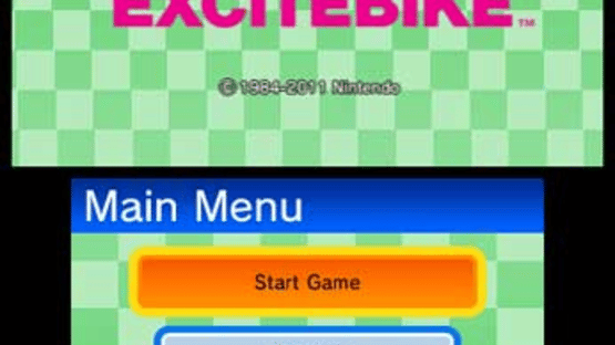 3D Classics: Excitebike Screenshot