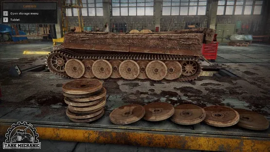 Tank Mechanic Simulator screenshot 1