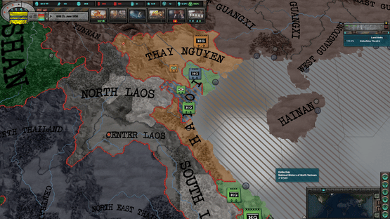 East vs. West: A Hearts of Iron Game Screenshot