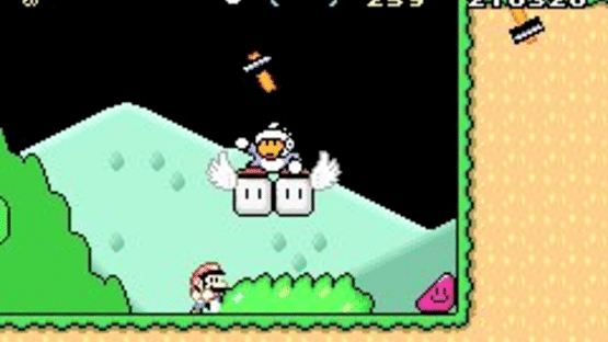 Super Mario World: Super Mario Advance 2 Screenshot