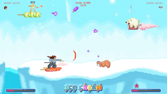 Ice Cream Surfer Screenshot