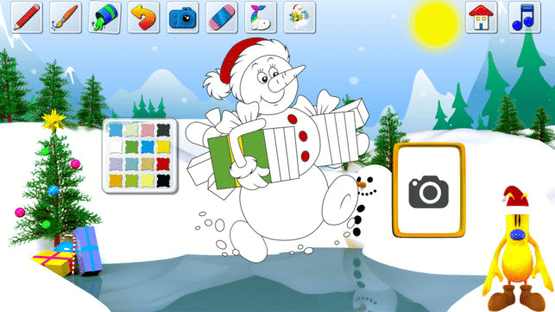 Painting Christmas with Tito Screenshot