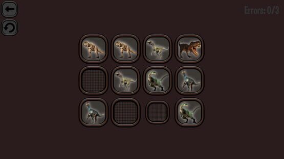 Animals Memory: Dinosaurs cover