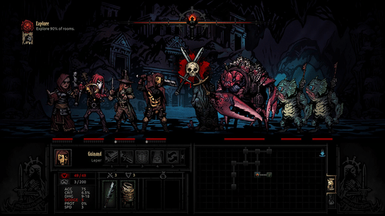 Darkest Dungeon Screenshot