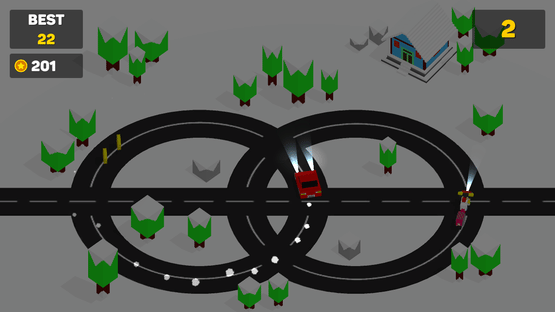 Pixel Traffic: Circle Rush Screenshot