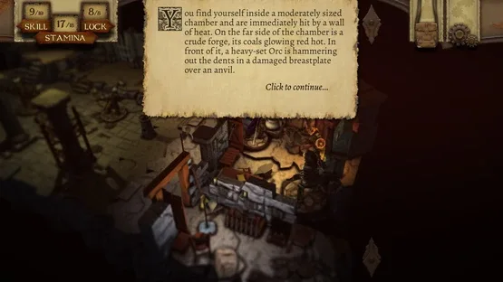The Warlock of Firetop Mountain screenshot 4