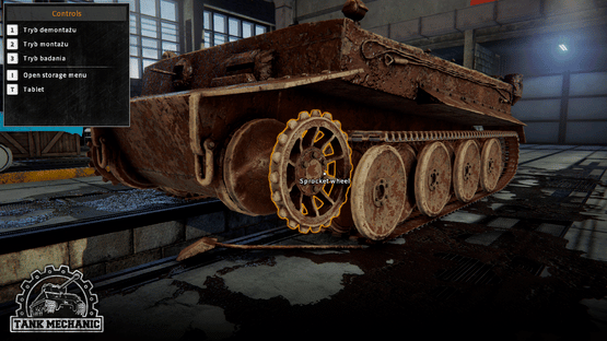 Tank Mechanic Simulator Screenshot