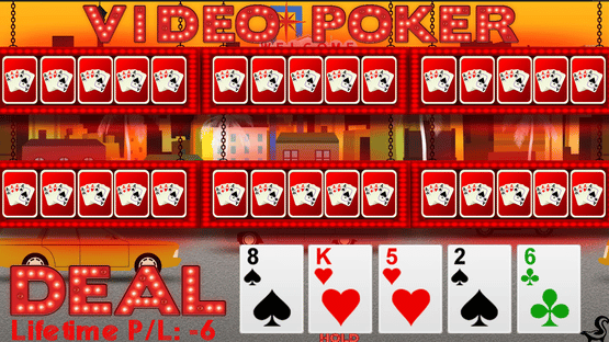 6-Hand Video Poker Screenshot