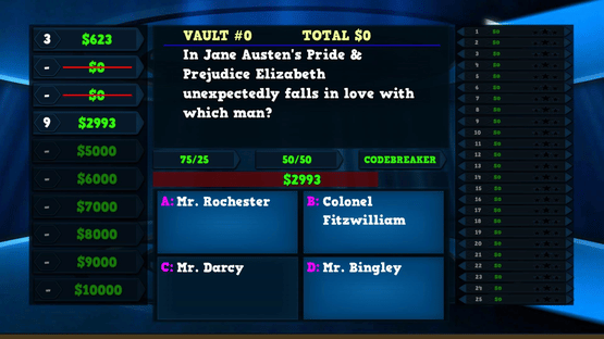 Trivia Vault: Literature Trivia Screenshot