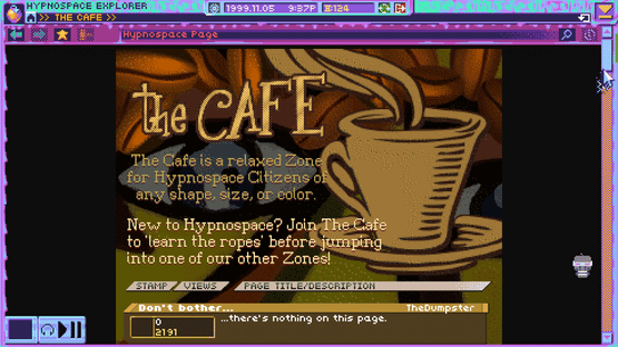 Hypnospace Outlaw Screenshot